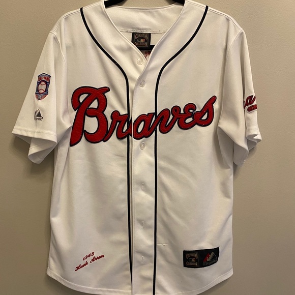 hank aaron braves jersey